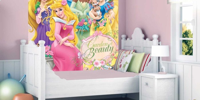 1600x1600 Disney Princess Wallpaper Wall Mural 232cm X 158cm - Carta Frozen