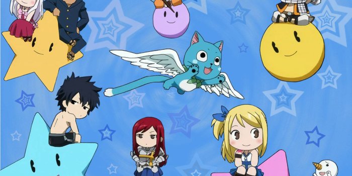 1600x1200 Chibi Fairy Tail Wallpaper by Natsukko - 99 - Free on ZEDGE™