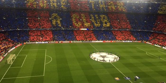 2048x1536 Green soccer field, FC Barcelona, Camp Nou, soccer clubs, soccer HD