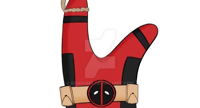 643x1241 Chibi Deadpool by KisaCosplay
