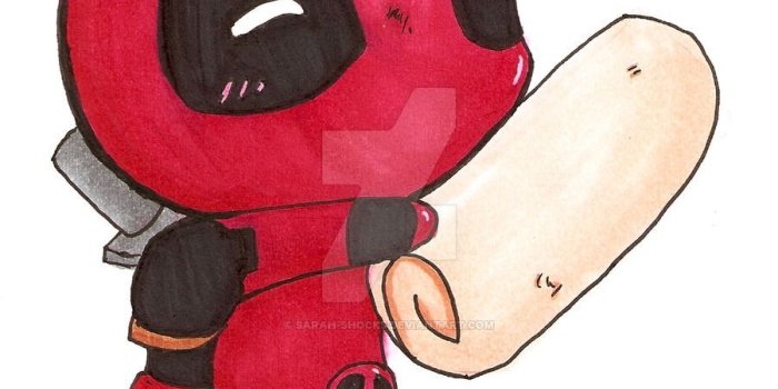 900x1334 Chibi Deadpool Deadpool Chibi Marvel Comics Deadpool - Classycloud.co