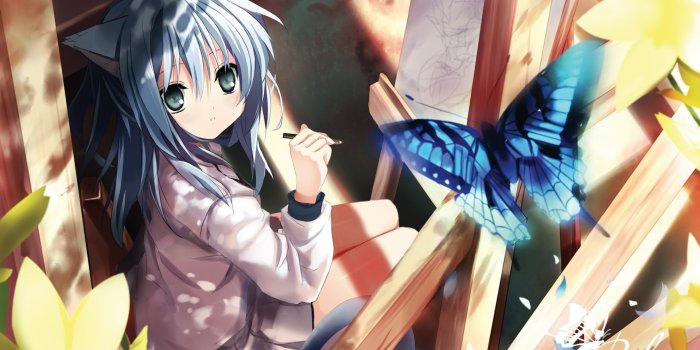 1920x1200 Anime Neko Girls Wallpaper | Nightcore in 2019 | Cute anime