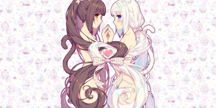 1332x850 Wallpaper girls, anime, neko, nekopara images for desktop, section