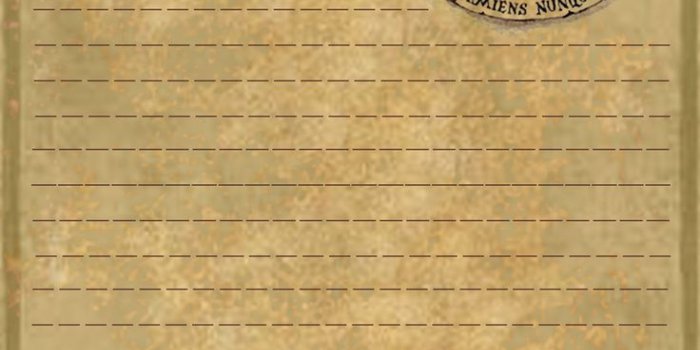 736x1070 20 Beautiful Hogwarts Acceptance Letter Envelope Template Printable