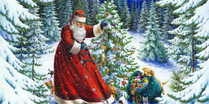1366x768 Santa's Helpers Wallpaper and Background Image | 1366x768 | ID