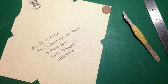 1067x800 harry potter envelope template – Tmplts