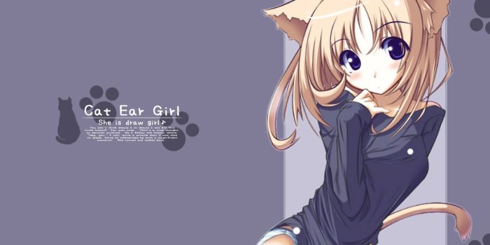 1280x1024 Anime Cat Girl Wallpaper – Free Download Wallpaper