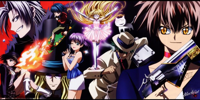 2560x1440 Download hd 2560x1440 Black Cat anime computer wallpaper ID:374756