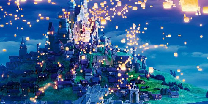 2732x2732 ab17-wallpaper-rapunzel-dreams-disney-illust - Papers.co