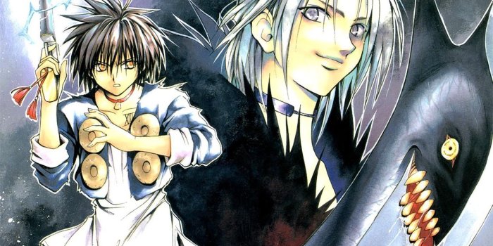 1490x1200 Tags: Black Cat (Series), Yabuki Kentarou, Train Heartnet, Scan