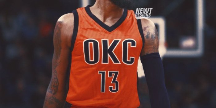 883x904 Paul George Oklahoma City Thunder Wallpapers