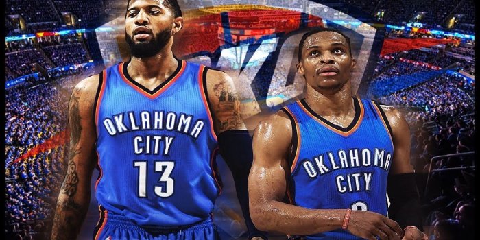 1280x720 Paul George Russell Westbrook OKC Wallpaper | Wallpaper | Russell