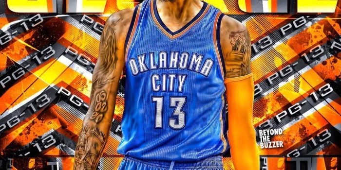 1080x1080 Paul George Oklahoma City Thunder Wallpapers