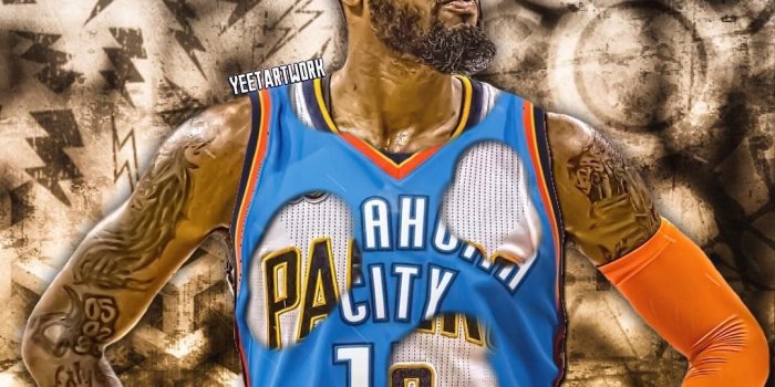 1080x1080 Paul George #13 #OKCThunder #Thunderup | Thunder Up | Nba wallpapers