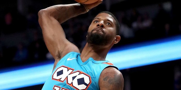 1600x900 Paul George sinks buzzer-beater from inside own half in Oklahoma