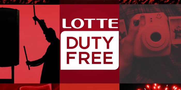 2100x2800 BTS x Lotte Duty Free MV wallpaper red aesthetic | Bts | Bts, Red