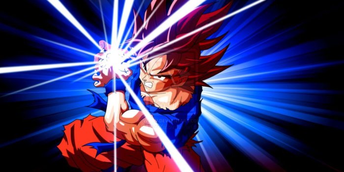 1190x752 Dragon Ball Z Goku Super Saiyan God Kamehameha Wallpaper