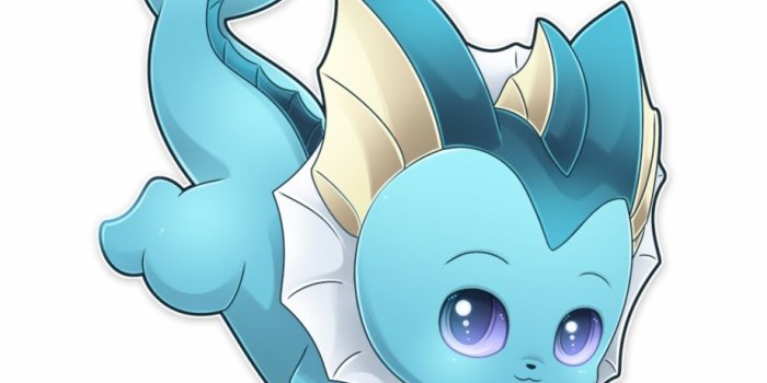 920x910 Chibi Vaporeon By Rainbowrose912-d7ej1io - Cute Chibi Pokemon
