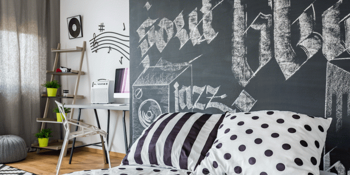 1120x743 Graffiti wallpaper and chalkboard trends - Home Style Fragrance