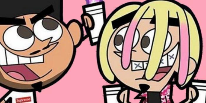 1024x768 Lil Pump Cartoon Wallpapers