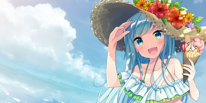 3840x2160 Back To 62 4k Ultra Hd Anime Wallpapers - Anime Girl Ice Cream