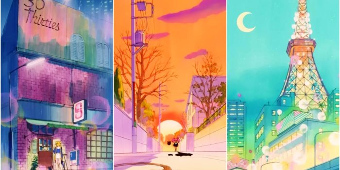 1600x900 Let's Admire Sailor Moon Anime Scenery | Scene | Sailor moon