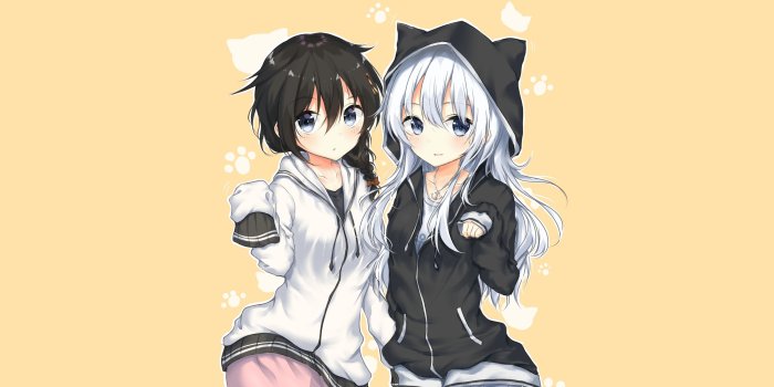 3840x2400 Download 3840x2400 wallpaper cute, shigure, hibiki, anime girls