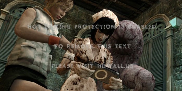 1280x768 video games silent hill 3 heather mason garrys