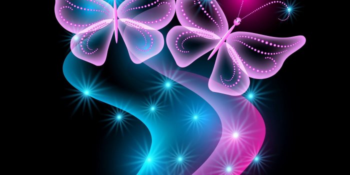 2160x1920 Free Butterfly Wallpaper For Kindle Fire Hd - Black And Purple