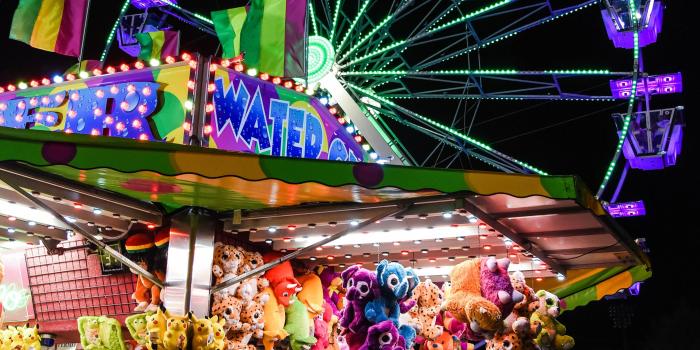 3656x5477 Under the Neon Carnival Lights | Fair Fun | Carnival lights, Neon