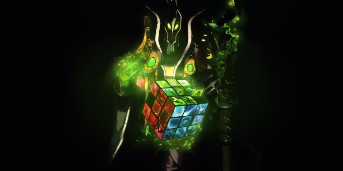 2560x1600 2560x1600 Wallpaper dota 2, rubick the grand magus, rubiks cube