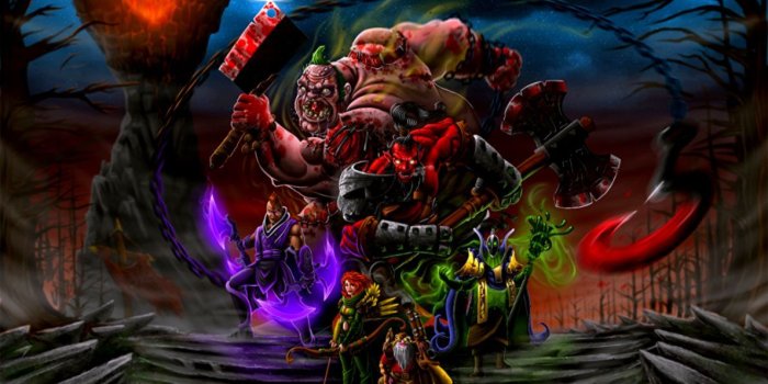 1190x850 Wallpapers Dota 2 Axe Pudge Rubick Gyrocopter Dota - Sniper Dota 2