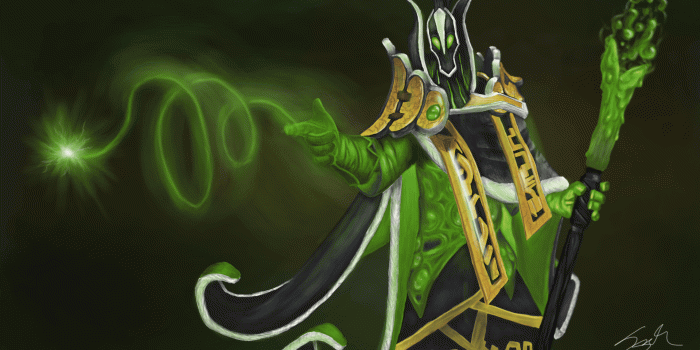 1920x1080 So I drew Rubick (1920x1080) : DotA2