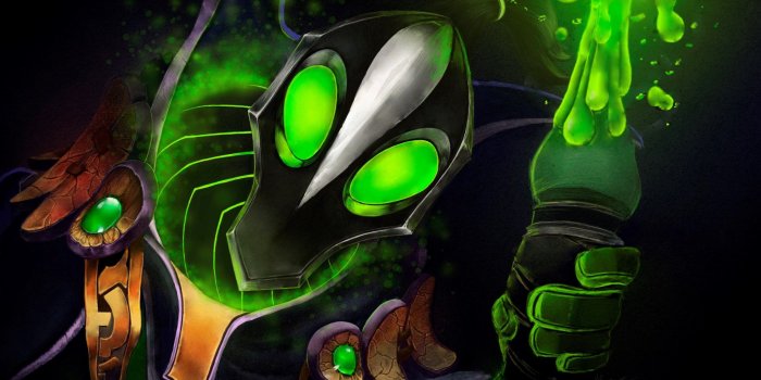 1920x1080 Art, Dota 2, Rubick Wallpaper