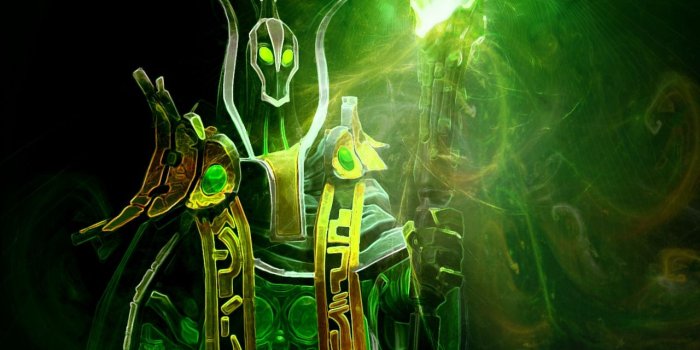 1280x1024 Download wallpaper 1280x1024 rubick, the grand magus, dota 2, art