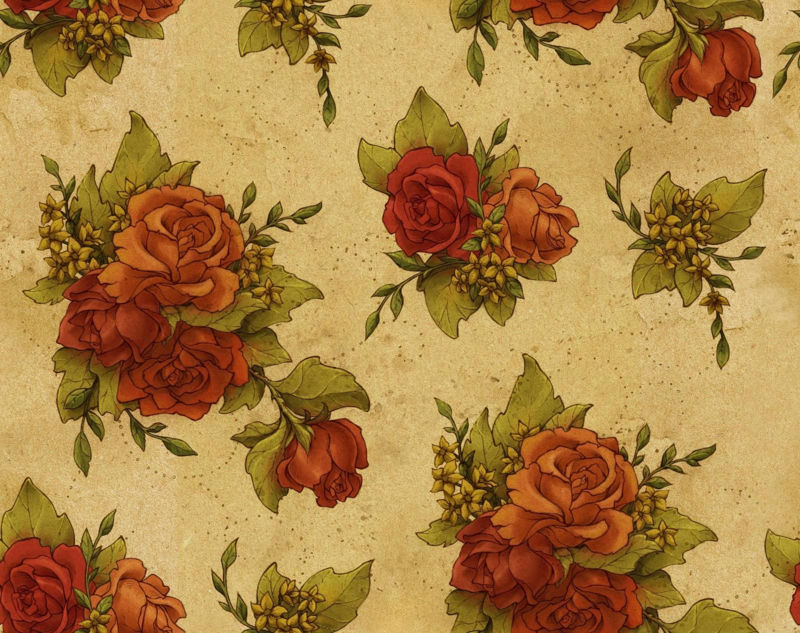 2502x1982 Vintage Flower Wallpapers (72+ background pictures)