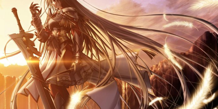 2560x1440 Anime Girl Warrior Wallpaper (77+ images)