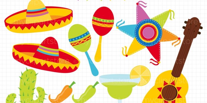 1500x1500 Mexican Party Decorations Clipart & Free Clip Art Images #2703