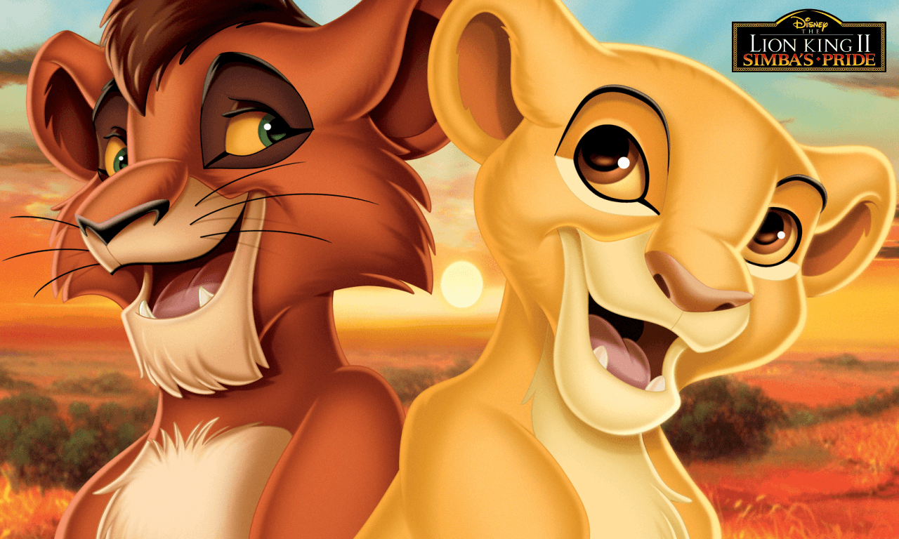 1280x768 Kiara and Kovu Wallpaper - The Lion King 2:Simba's Pride Photo
