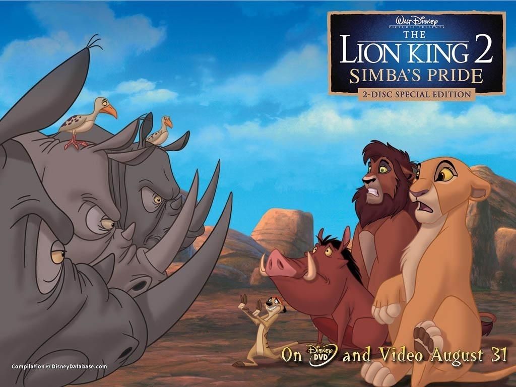 1024x768 The Lion King 2 - The Lion King 2:Simba's Pride Wallpaper (13189715