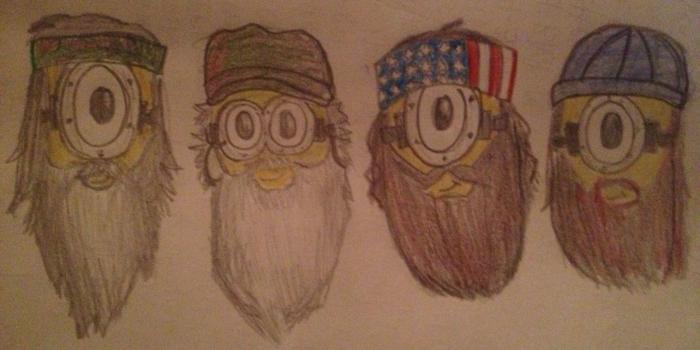 2048x1536 Minion duck dynasty by Leovi Lopez | Minions | Duck dynasty, Minions
