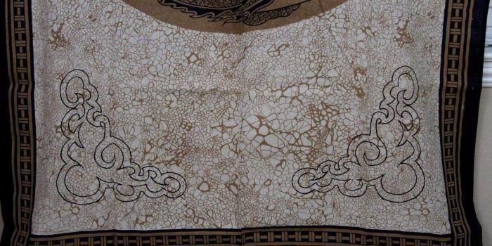 1279x1279 Curtains for Living Room, Celtic Yin Yang Curtain Cotton Drape Copper Green  & Gold - 44