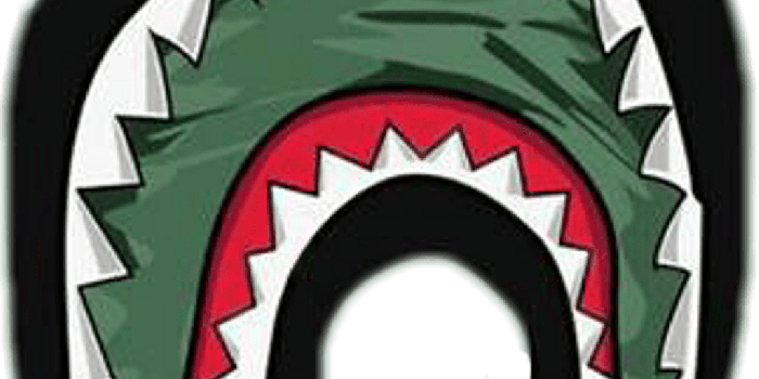 1024x1582 HD Bape Bapeshark &28526&29260 Sticker By Skyfucker - Bape Shark
