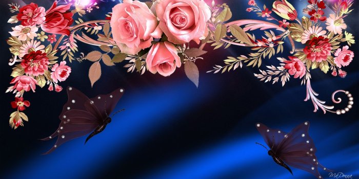 1920x1080 Unicorns Rainbows and Butterflies Background | HD Of Roses