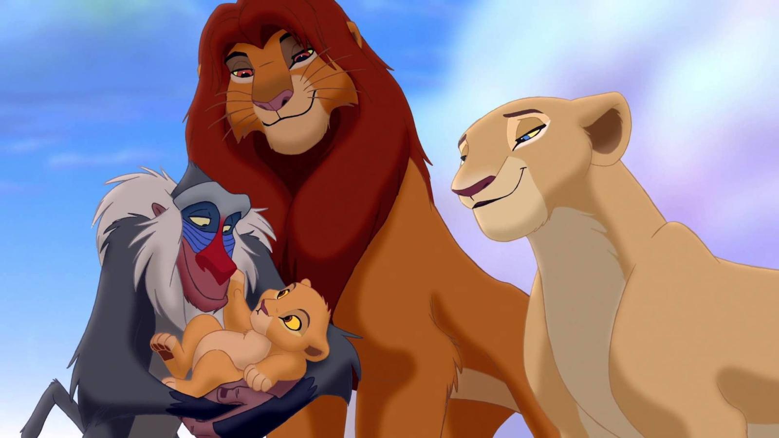 1920x1080 HD wallpaper: The Lion King Simba Timon Pigs Pumba Monkeys Rafiki