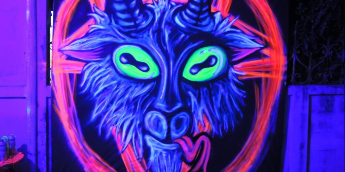 4000x3000 Vinni Kiniki Graffiti & Mural Artist for hire Sigil of Baphomet X