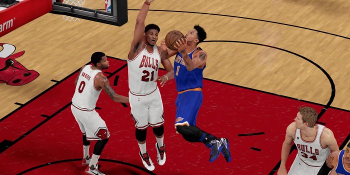 1920x1080 NBA 2K16 Kicks: Derrick Rose In Knicks Colors Is Really Weird