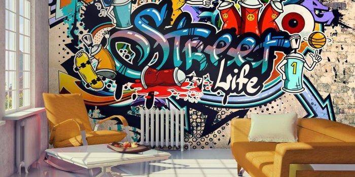 1000x1000 10 stunning ways to bring street art to the home | Wc | Graffiti