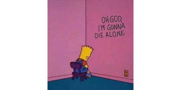 1280x768 Alone - The Simpsons Wallpaper (1280x768) (252374)