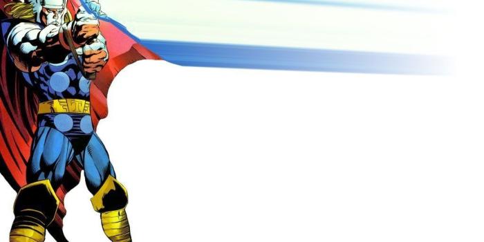 1024x768 Thor – Power Blast | Zoom Comics - Daily Comic Book Wallpapers